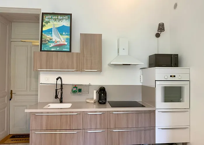 Le 403 Du Bernascon - Centre, Thermes & Calme 아파트 엑스레뱅